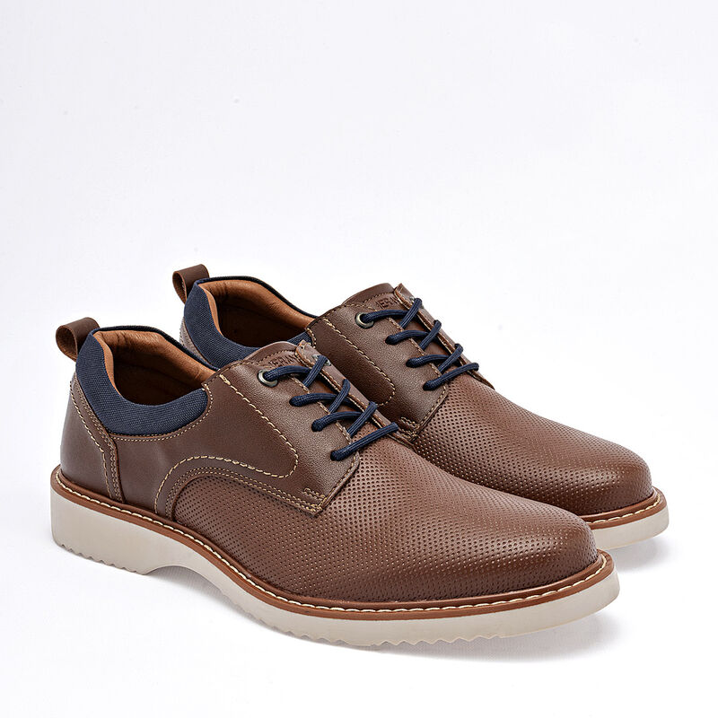 Merano zapato casual para hombre camel marino c... image number null