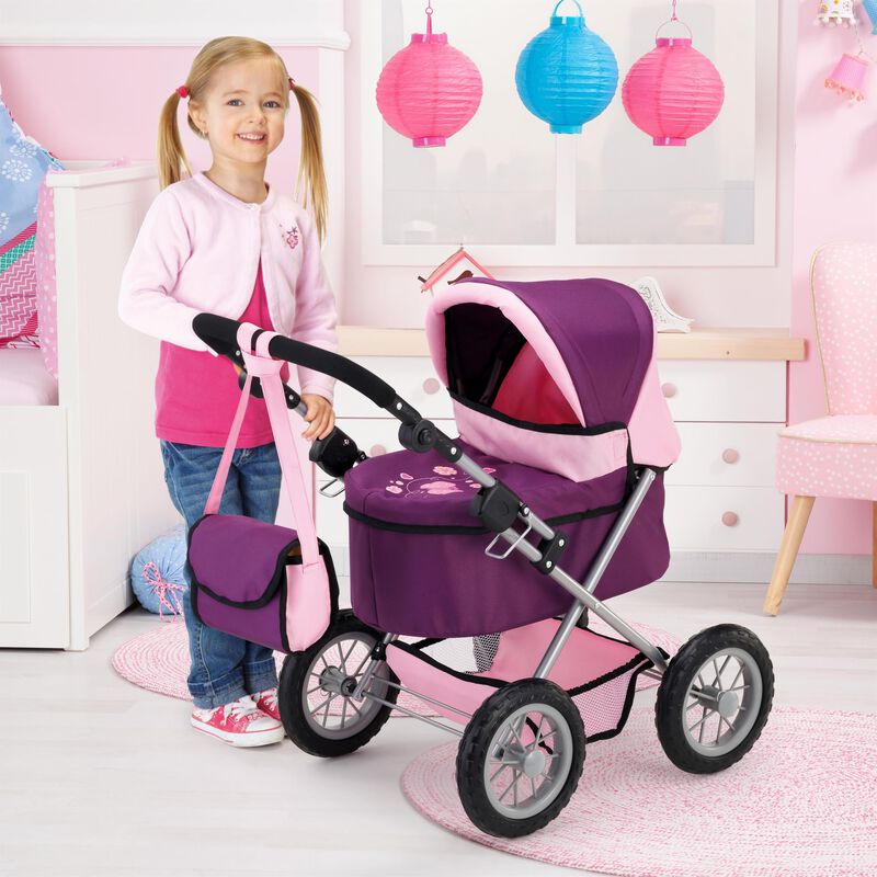 Carrito De Mu&ntilde;ecas Bayer Design, Moderno, Morad... image number null