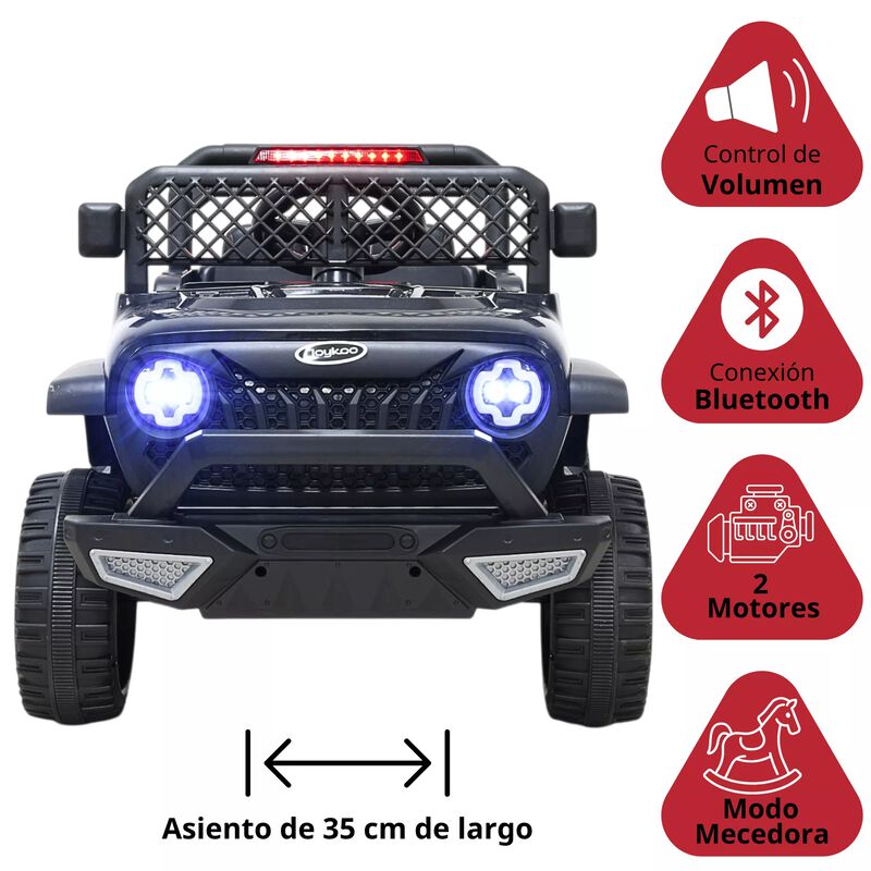 Camioneta Montable El&eacute;ctrica Para Ni&ntilde;os Luces  ... image number null