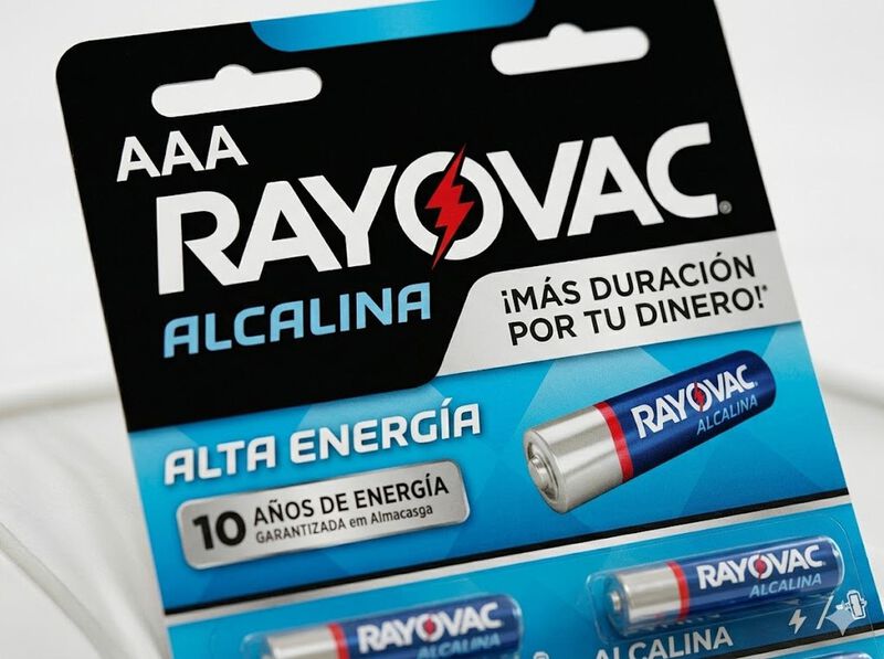 Pilas Rayovac Alcalinas Aaa Tira Con 10 Unidade... image number null