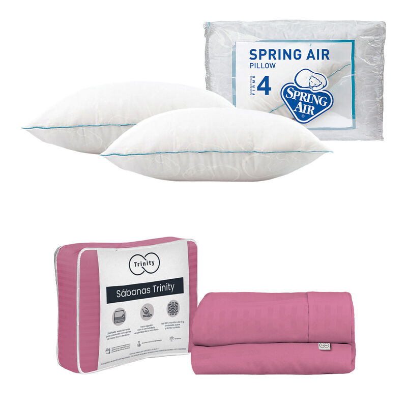 1 juego de S&aacute;banas King Size Trinity Palo de Ro... image number null