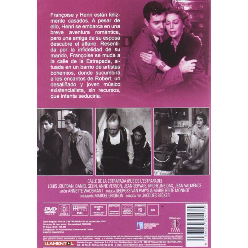 Calle De La Estrapada [dvd] (1953) Rue De L'est... image number null