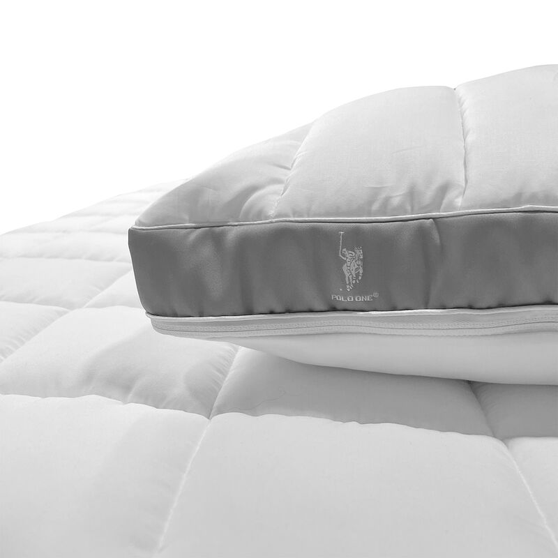 Almohada confort duo blanco Polo One std OVALTE... image number null