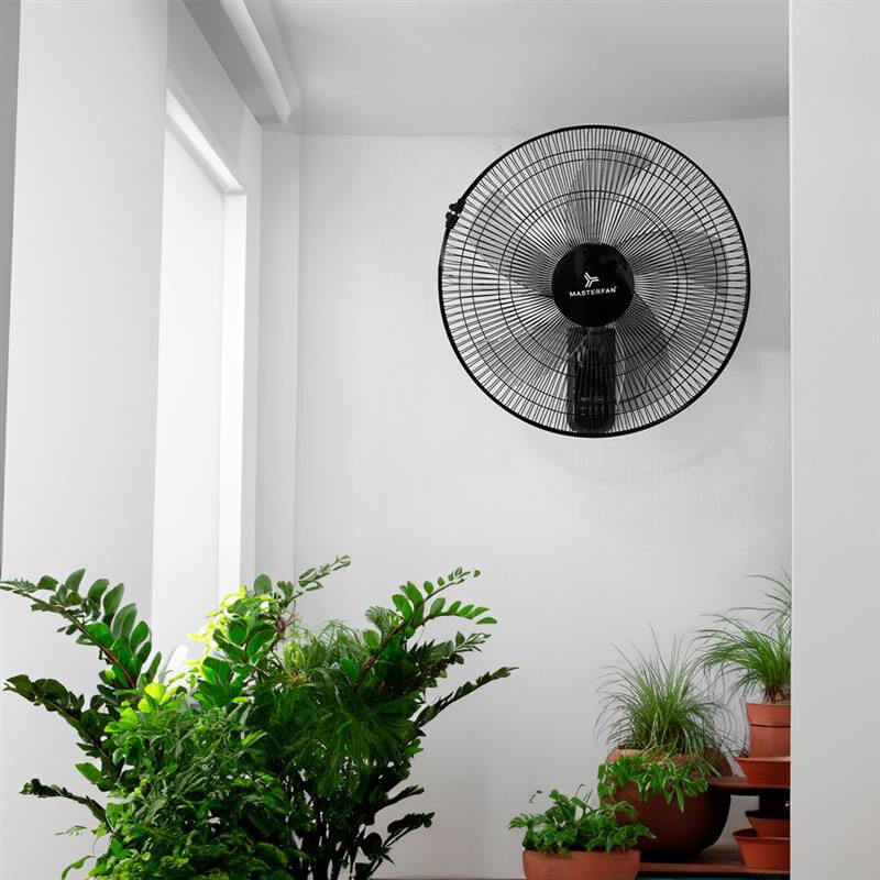 Masterfan Ventilador Muro Negro 3 Velocidades C... image number null