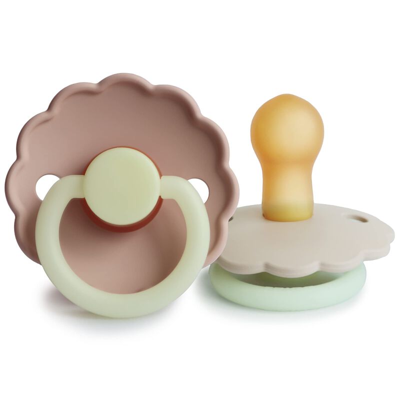 Chupete Frigg Daisy Night De Caucho Natural Paq... image number null