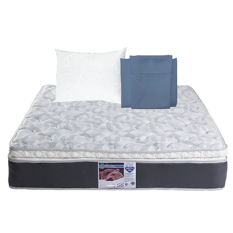 Colchón Individual Spring Air Marte +  Almohada... image number null