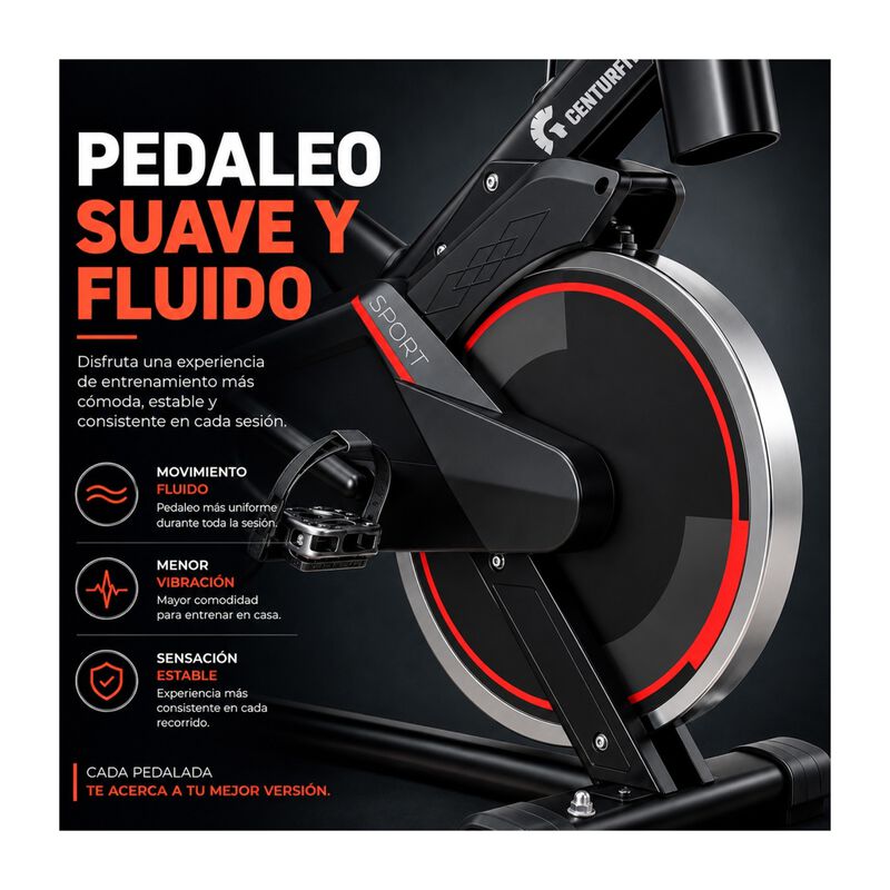 Bicicleta Spinning Fija Estatica Fitness Monito... image number null
