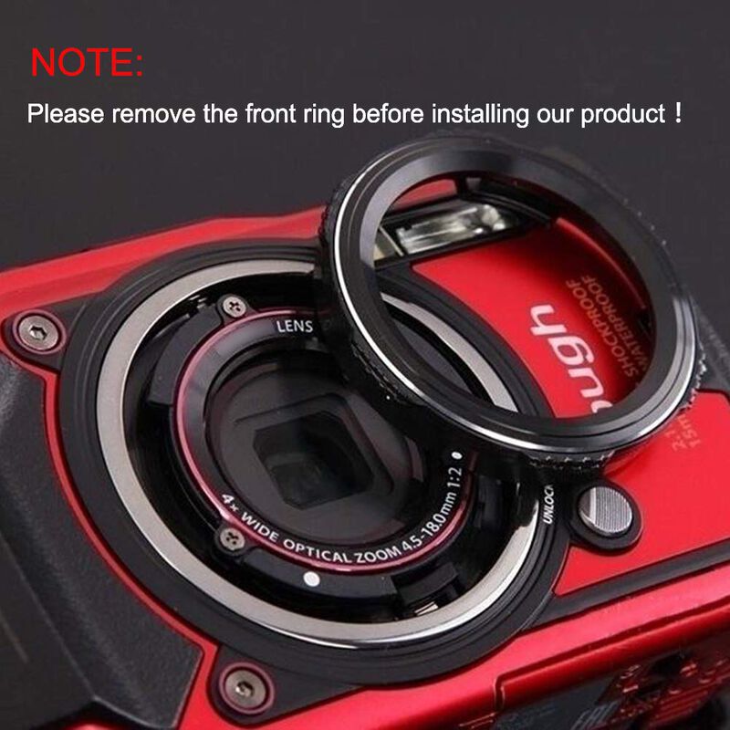 Kit De Lentes Jjc Para Olympus Tough Tg-7 Tg-6 ... image number null
