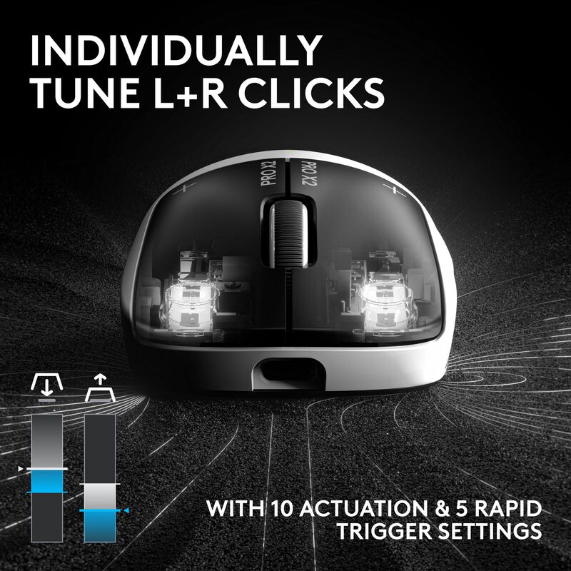 Mouse Gamer Inal&aacute;mbrico Logitech G Pro X2 Super... image number null