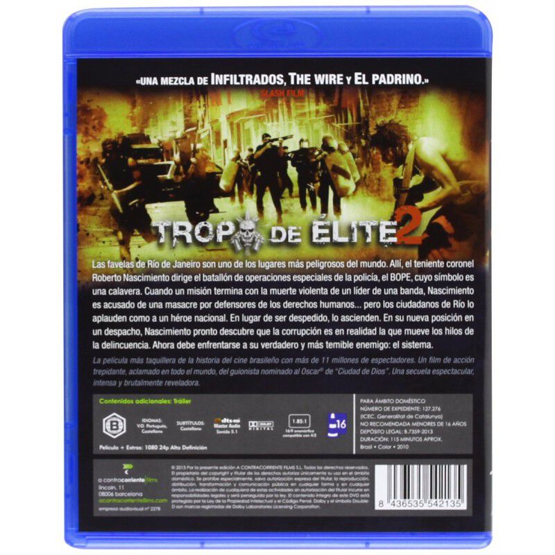 Tropa De &Eacute;lite 2 [Blu-ray] image number null
