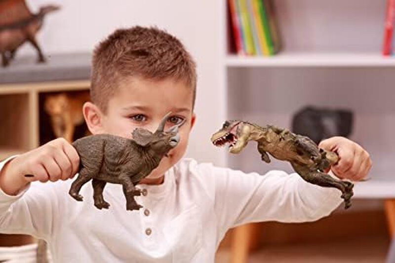 Juguete Figure Papo Dilophosaurus Wildlife Para... image number null