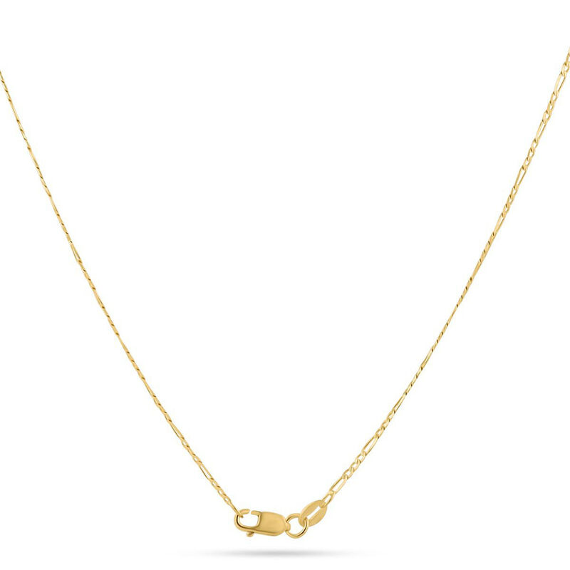 Cadena De Oro Amarillo 14K 3X1 (55Cm - 1.58Mm A... image number null