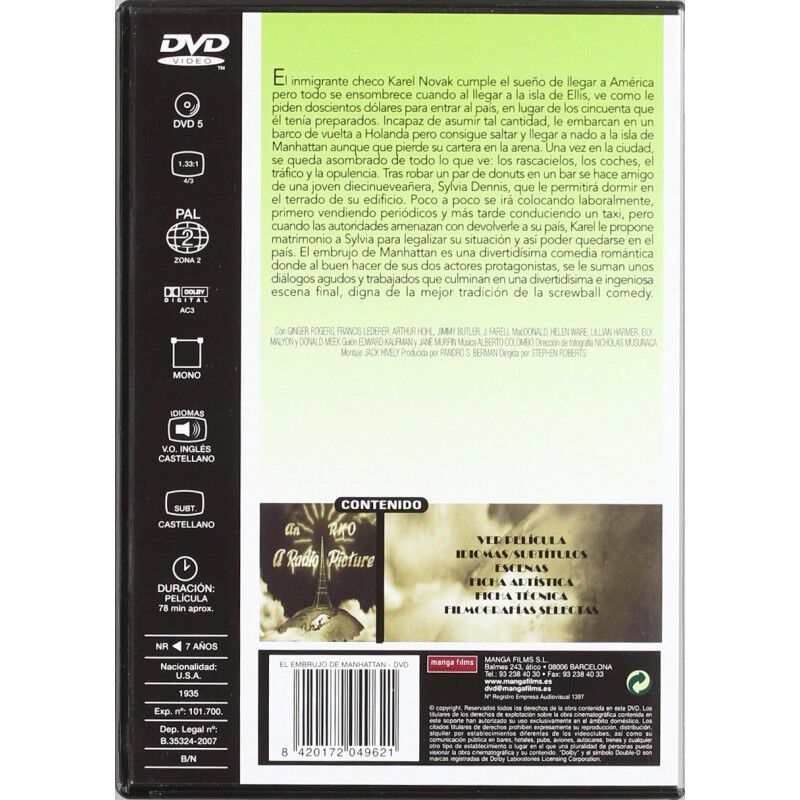 Romance En Manhattan [dvd] image number null
