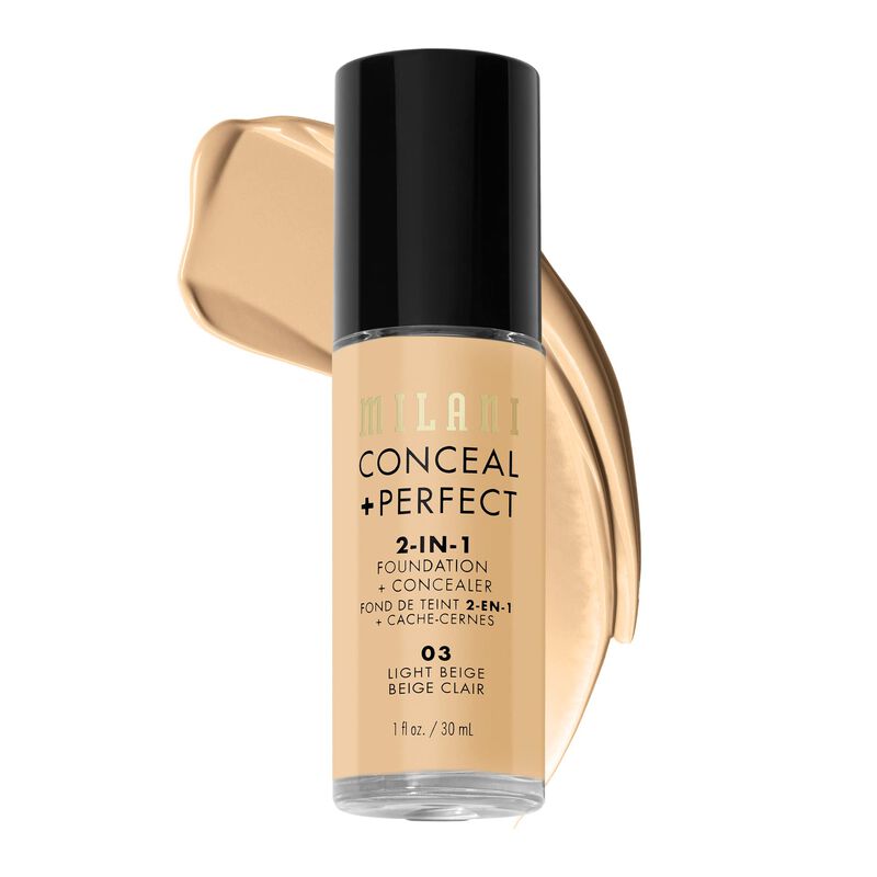 Base De Maquillaje L&iacute;quida Milani Conceal + Per... image number null