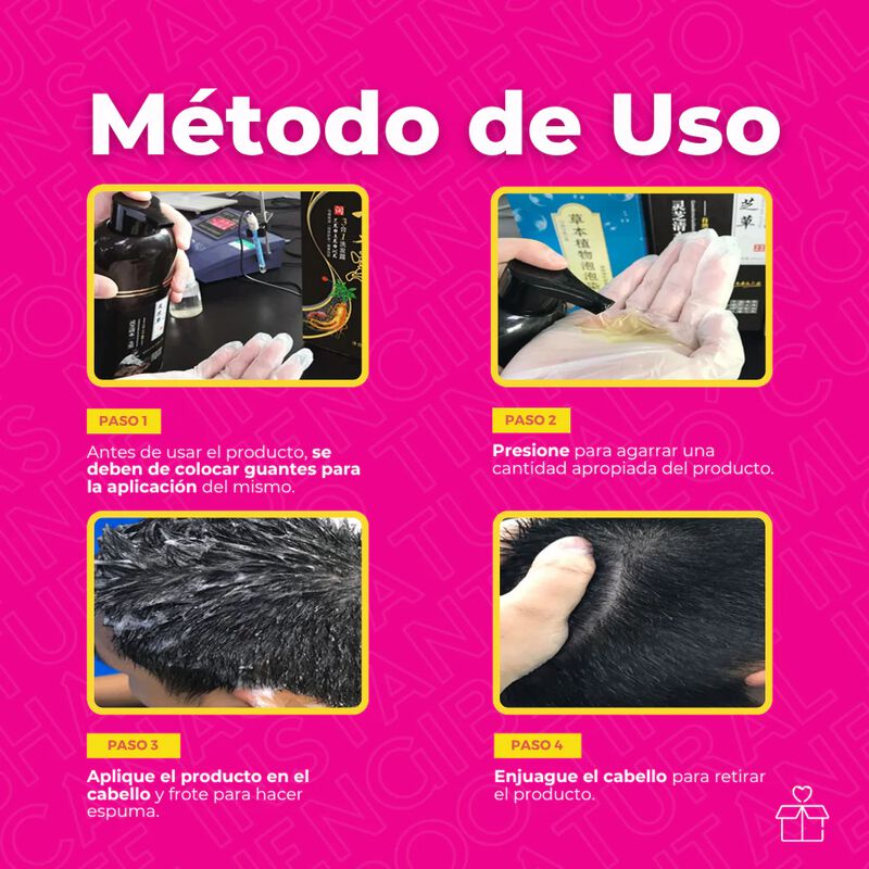 D&uacute;o Shampoo con Color Meidu de 500 ml Tono Cast... image number null