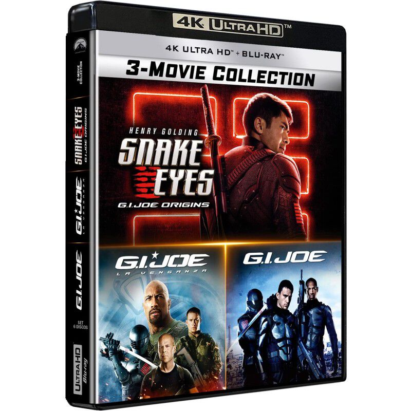 G.I. Joe - Colecci&oacute;n 3 Pel&iacute;culas (4K UHD) - BD ... image number null