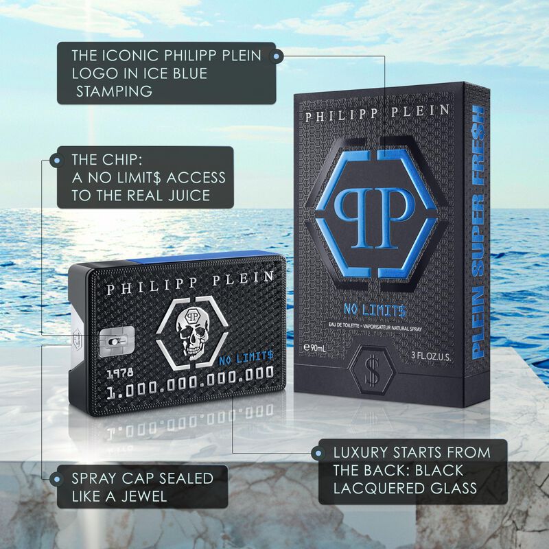 Perfume Philipp Plein No Limits Super Fresh Edt... image number null