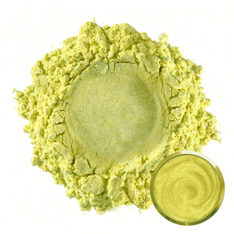 Polvo De Mica Matio 50 g Amarillo Pastel Perlad... image number null