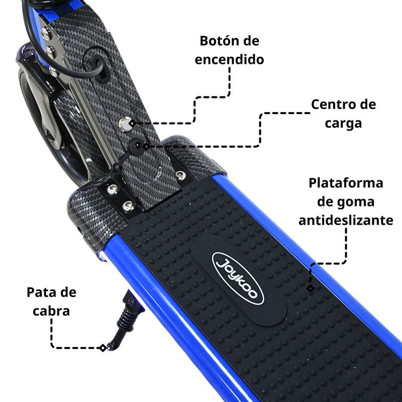 Scooter El&eacute;ctrico Para Ni&ntilde;os Con Luces Led Pleg... image number null