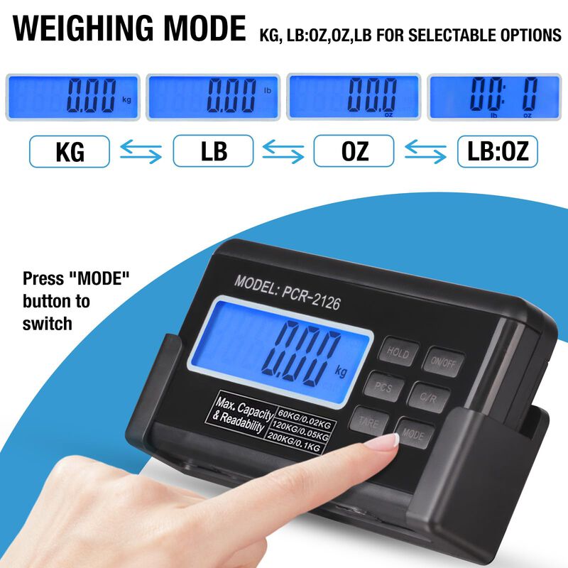 B&aacute;scula De Env&iacute;o Surmount Way Pcr-2126 Platafor... image number null