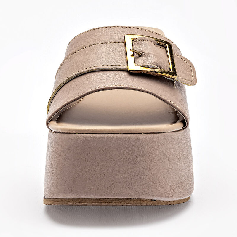 Queen sandalia plataforma para mujer beige cod ... image number null