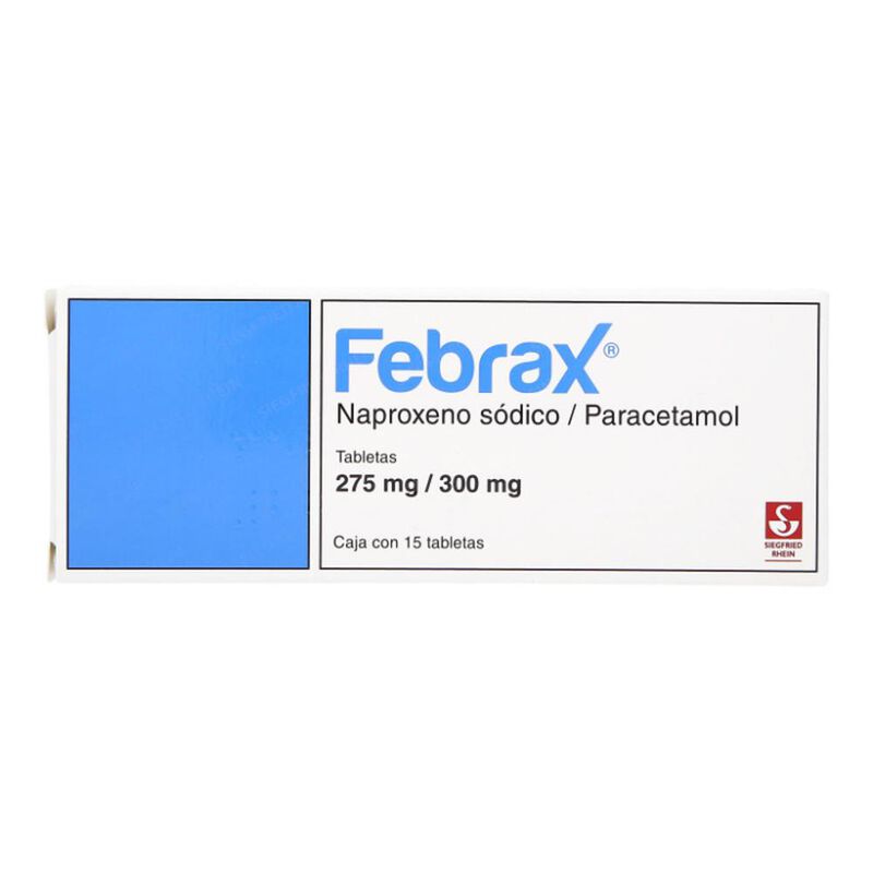 Febrax 275/300 Mg. Oral 15 Tabletas image number null