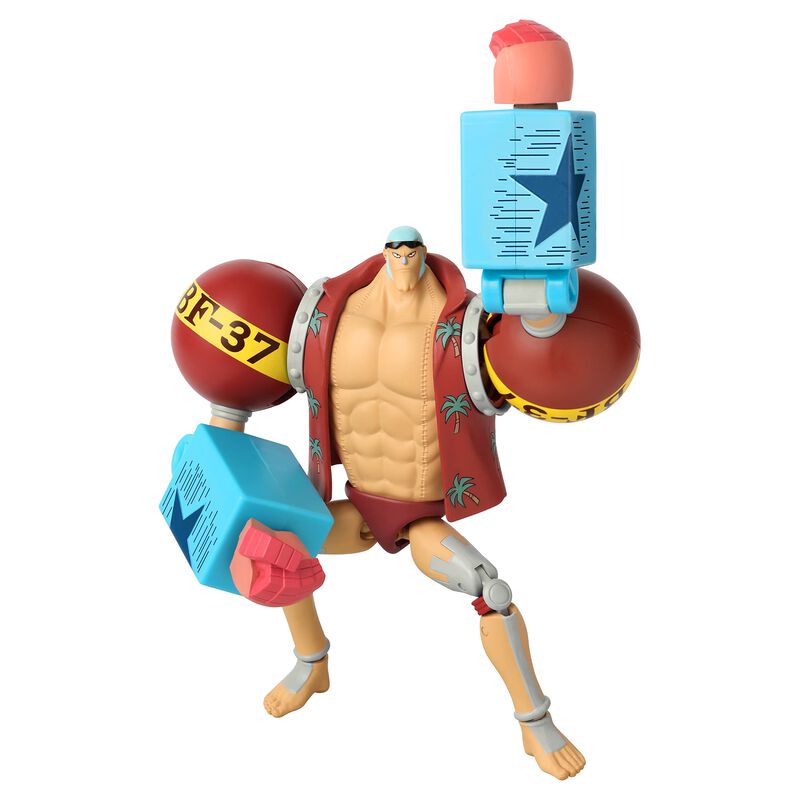 Figura De Acci&oacute;n Anime Heroes One Piece Franky image number null