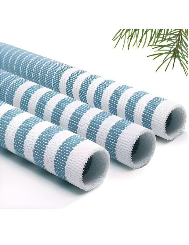 Set mantel individual rectangular de ratán PVC ... image number null