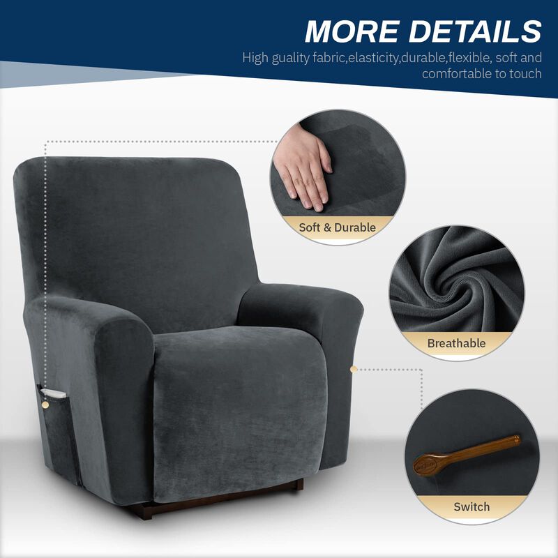 Funda Para Sill&oacute;n Reclinable Asnomy Lazy Boy Co... image number null