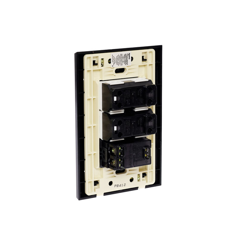 10 Pack Placa de 3 M&oacute;dulos 2 Apagadores y 1 con... image number null