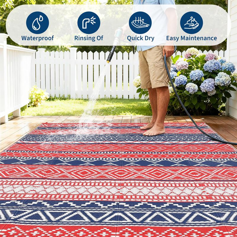 Alfombra Milleloom 274x305 cm Impermeable Plega... image number null