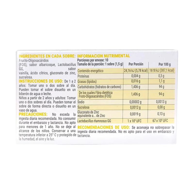 Probiolog Gg Suplemento Alimenticio 15 Gr Polvo... image number null