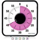 Timer Mec&aacute;nico Visual Secura De 7,5" Con Cuenta Regresiva De 60 Minutos