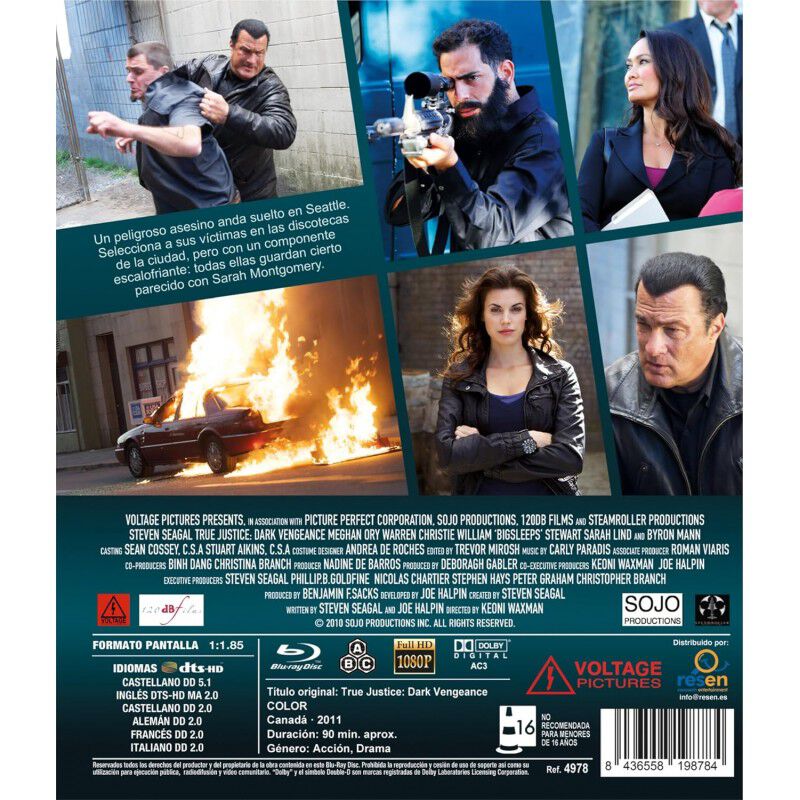 Justicia Extrema: Venganza Oscura [blu-ray] (20... image number null