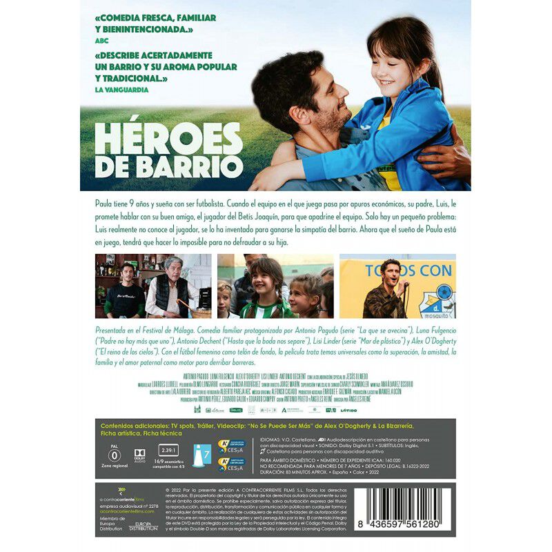 H&eacute;roes de barrio [DVD] image number null