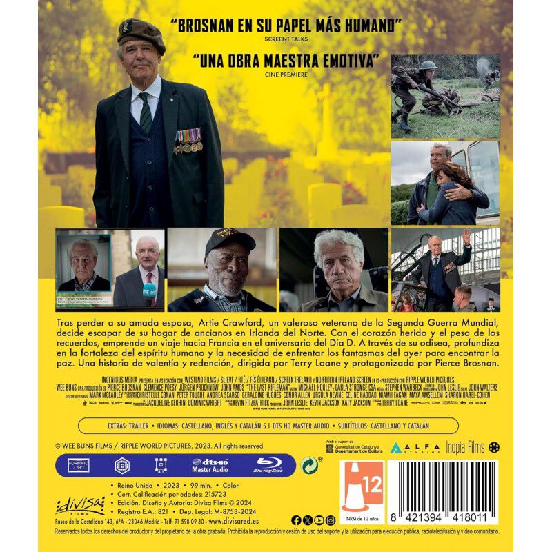 El &Uacute;ltimo Soldado [Blu-ray] (2023) The Last Rif... image number null