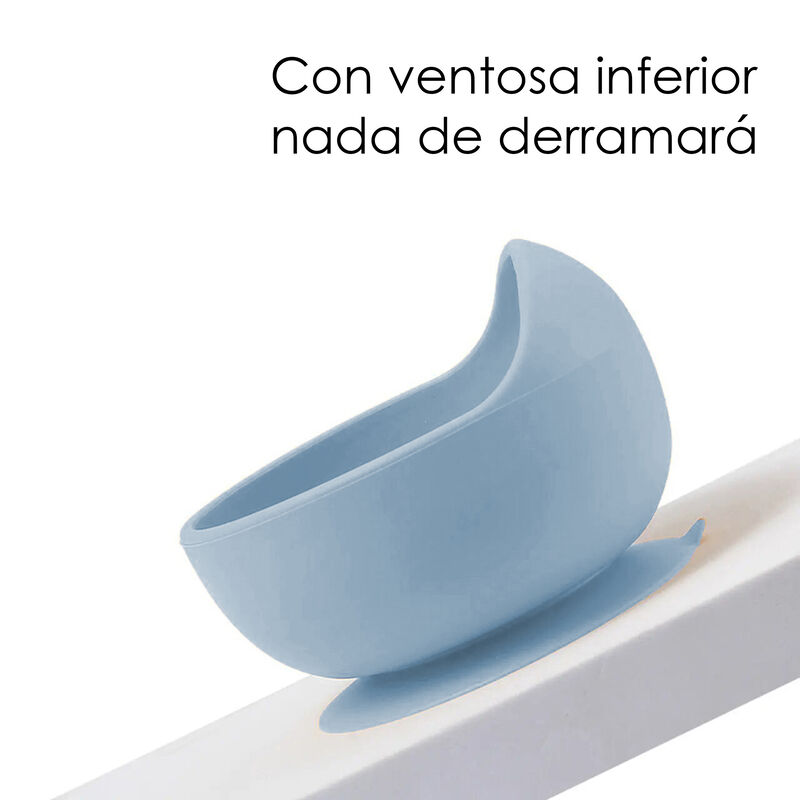 Juego de babero y accesorios de silicón Aquila ... image number null