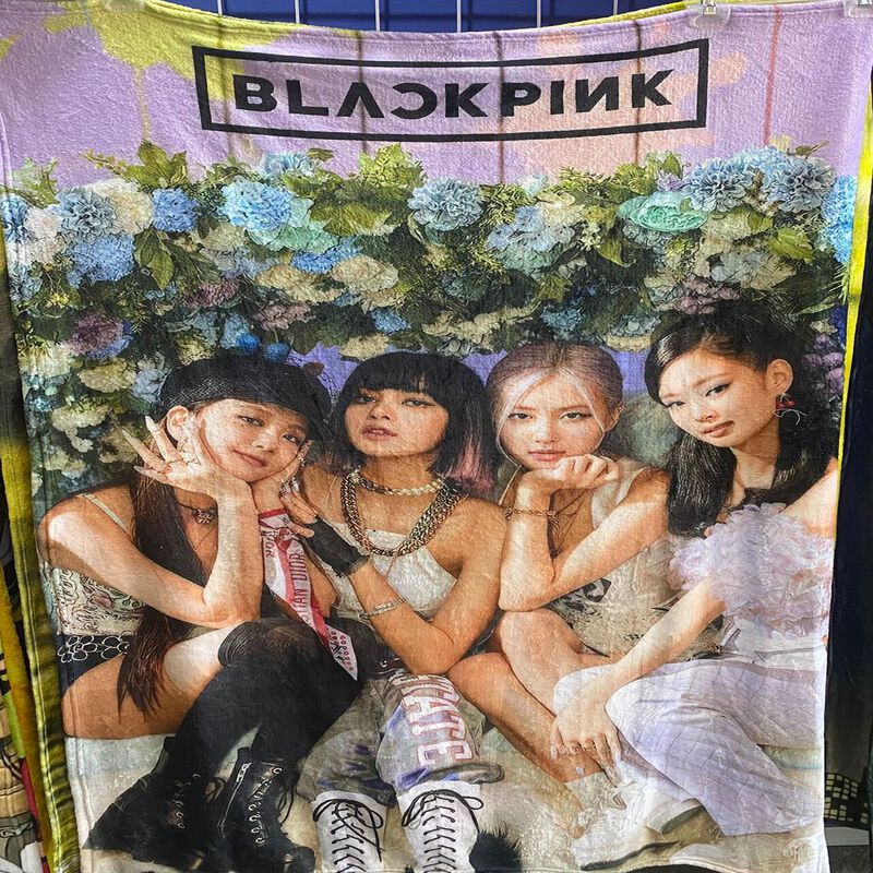 Exclusiva! Cobija Frazada Ultra Suave Blackpink... image number null