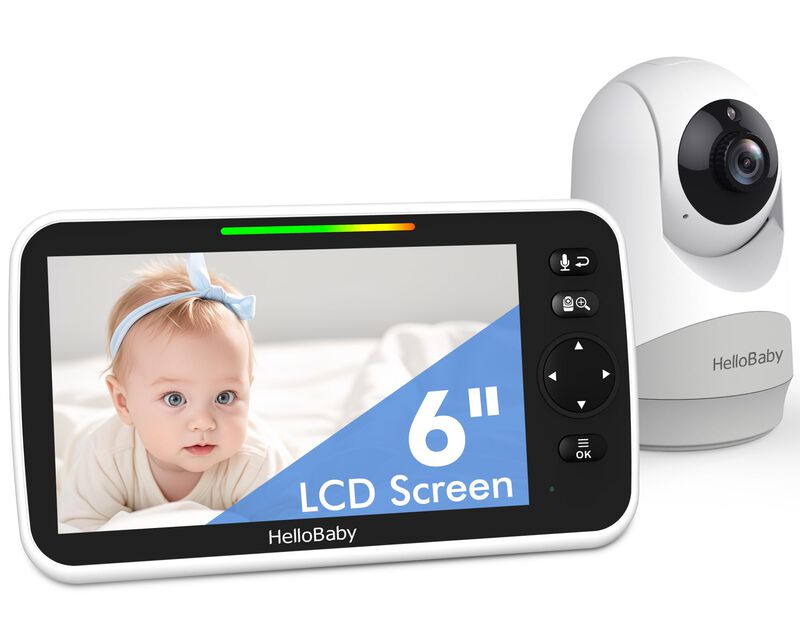 Monitor De Beb&eacute; Con Video Hellobaby Hb6250plus ... image number null