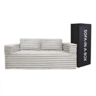 Sof&aacute; en Caja Dormimundo Love Seat Gris
