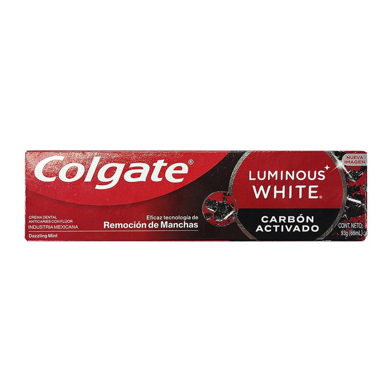Pasta Dental Colgate Luminous White Con 66 Ml -... image number null