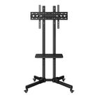 Steren Soporte M&oacute;vil Para Pantallas De 19&rdquo; A 65&rdquo;, Con Repisa Stv-145