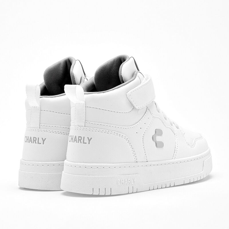Charly tenis para ni&ntilde;o  blanco cod 139677-D image number null