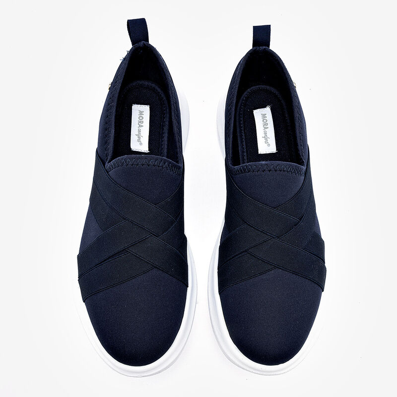 Mora Confort tenis para mujer marino cod 140639... image number null