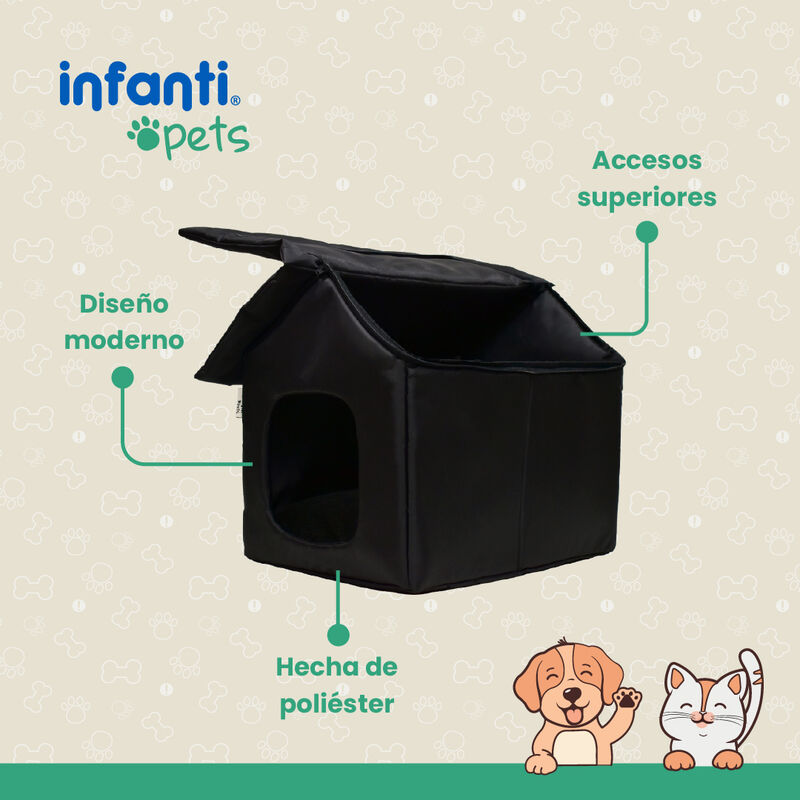 Casa Plegable Para Mascotas Chica Ligera Y Port... image number null