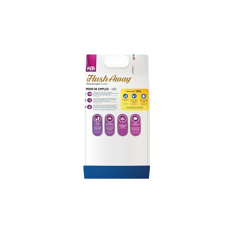 Arena Para Gato Soluble En Inodoro Aglutinante ... image number null