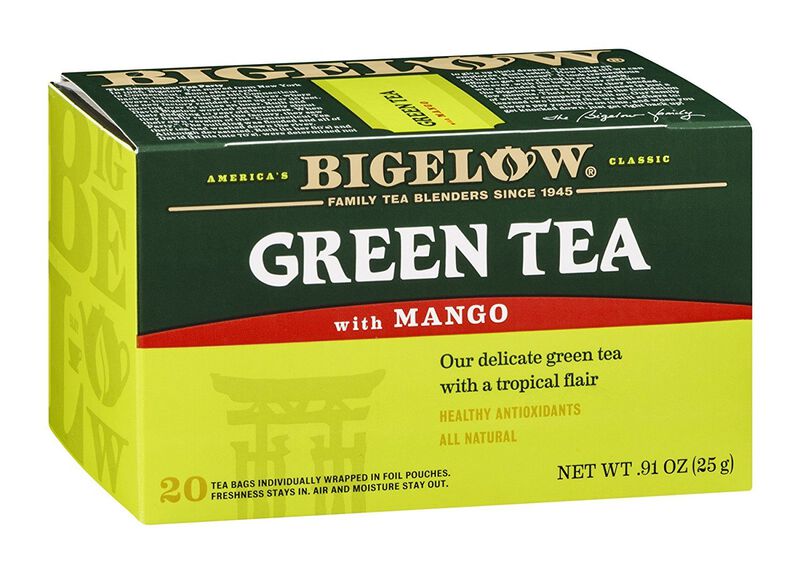 T&eacute; Bigelow Verde Con Mango 25 g (20 Bolsas) image number null