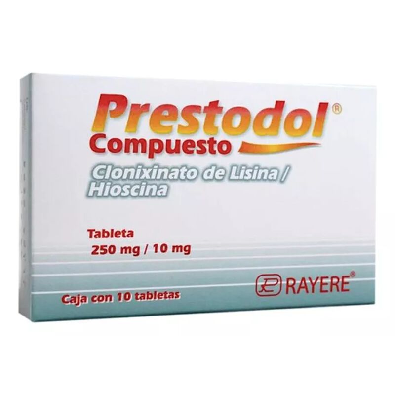 Prestodol Compuesto Tabletas 250 Mg Con 10 Tabl... image number null