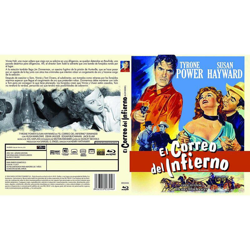 El Correo Del Infierno Bdr 1951 Rawhide [blu-ra... image number null