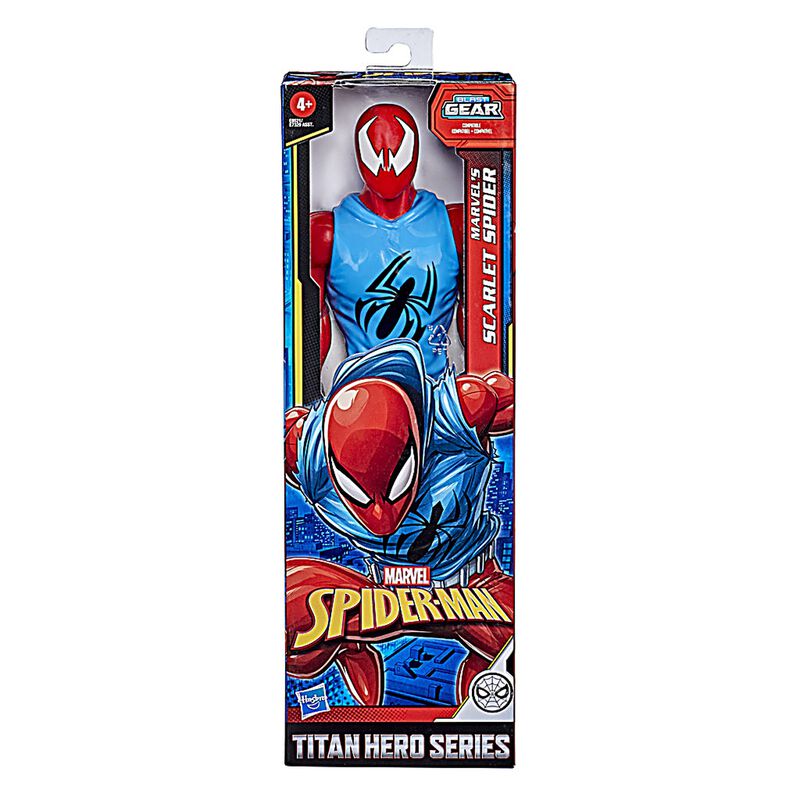 Figura De Acci&oacute;n Scarlet Spiderman Hasbro image number null
